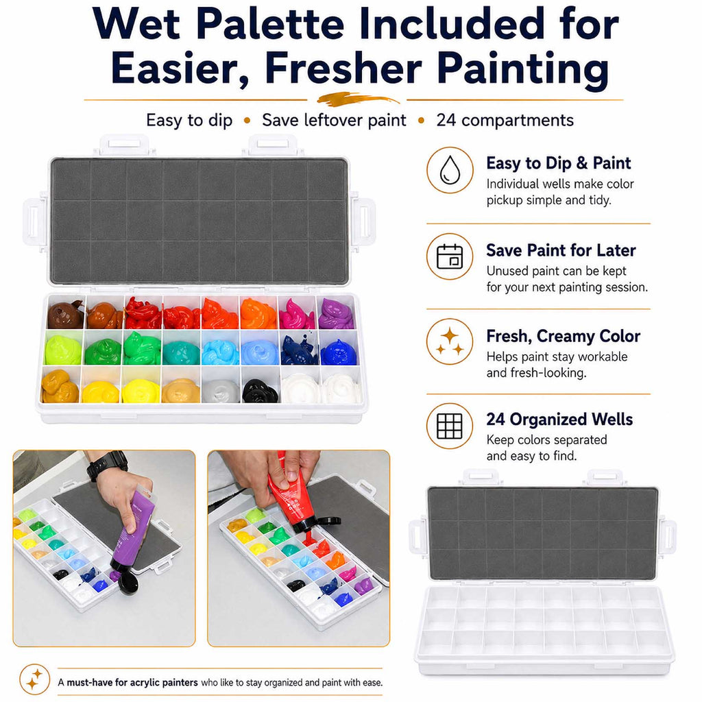 Acrylic Paint Set